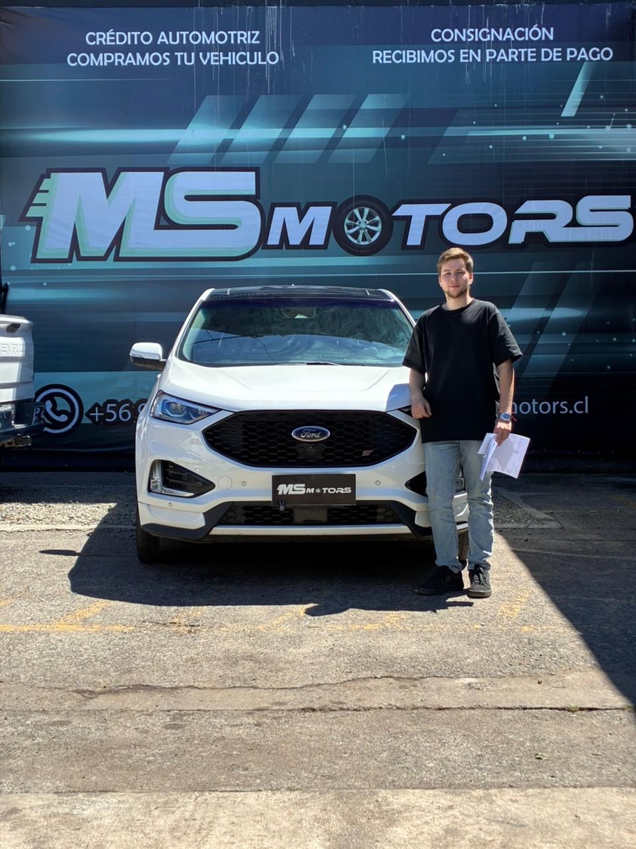 Cliente feliz MS Motors